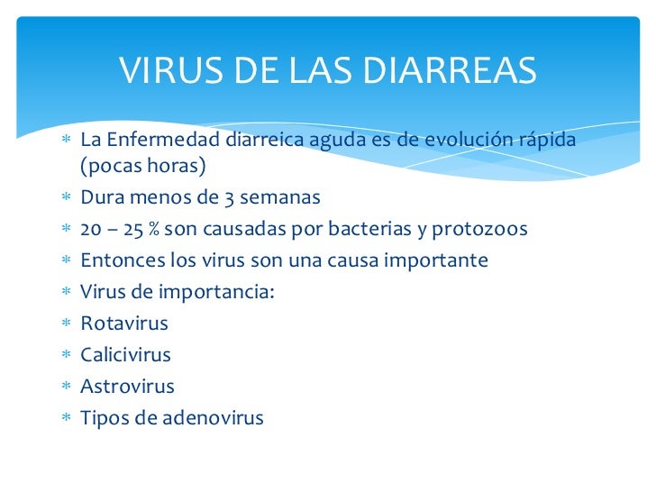 diarrea por virus norwalk